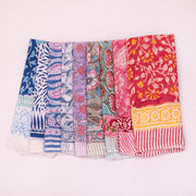 Lightweight Cotton Bandana – Breathable Fabric Perfect for Summer, Travel & Outdoor Use - 9pcs